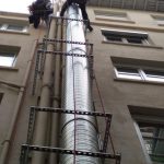 étapes pour installer hotte